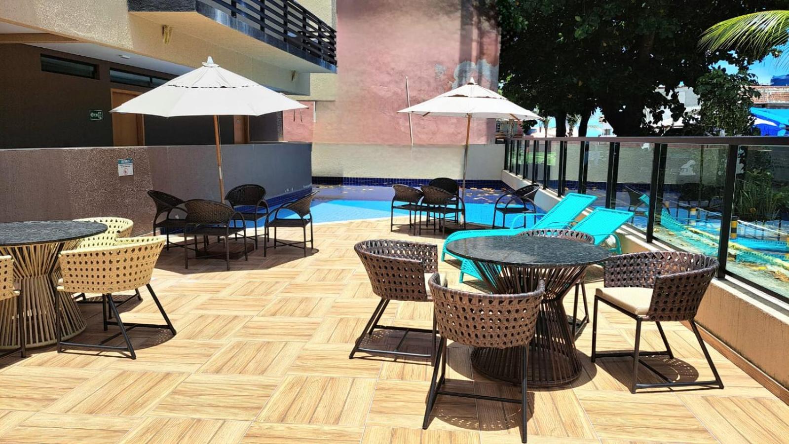 Lindo Flat No Residencial Maraca Beach Pôrto das Galinhas Exterior foto